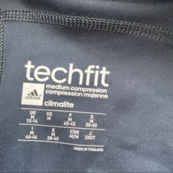 Adidas Techfit Cropped Pant‎ Size Medium - Picture 8 of 8